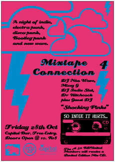 Mixtape Connection Vol. 4 - Party Flyer