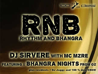 Rthym &amp; Bhangra nite 24th June @ studio