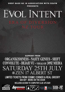 Evol Intent - Era Of Diversion Tour