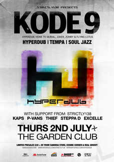 Strictly138 presents: KODE9 (Hyperdub, UK)