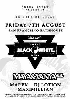 Black * White Round Deux
