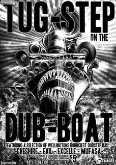 Tug-Step on the Dub-Boat