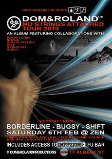 DOM & ROLAND - No Strings Attached Tour VS INFUZION