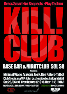 KILL! CLUB eXtraVaganZa