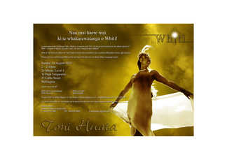 Toni Huata album release 'WHITI"