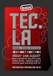 Tech.Lab Opening Night - Friday 13th Theme Party