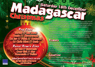 Madagascar Psy Christmas