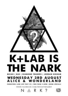 K+Lab is The Nark (Wgtn)