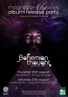 Dharma Records presents Bohemian Thought's 'Magnificent Dyslexic' Album Release