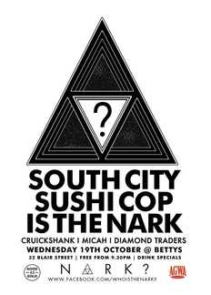 South City Sushi Cop IS THE NARK