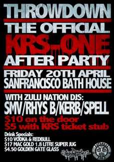 Official KRS ONE After-party