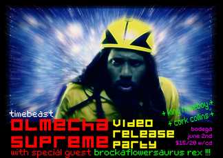 Beatworld Records Presents: Olmecha Supreme "Timebeast" Video Release Party
