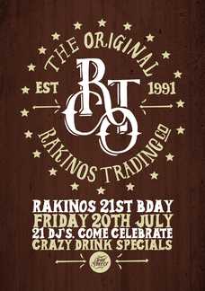 Rakinos 21st Birthday