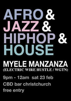Myele Manzanza DJ Set @ CBD Bar