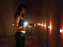 Sound modulated Light
