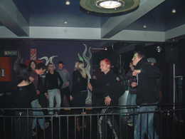 A quieter moment on the dancefloor