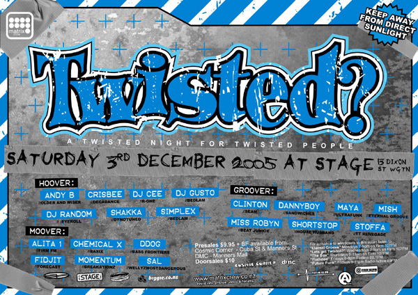 Twisted? flyer