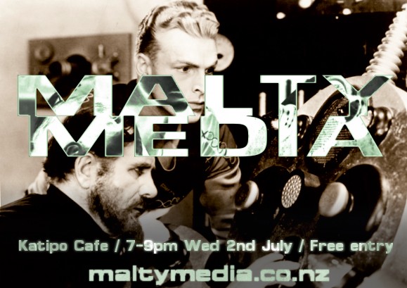 Malty Media @ Katipo flyer