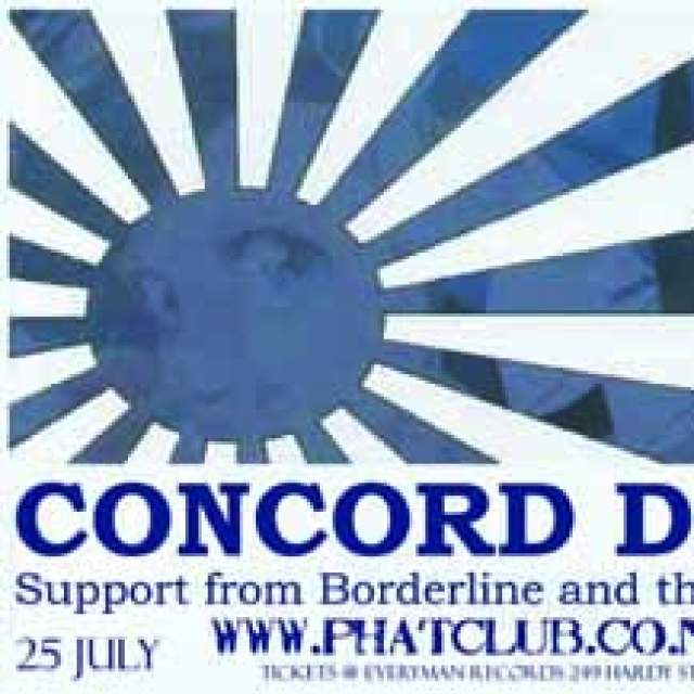 Concord Dawn, Borderline & Roast Kru flyer