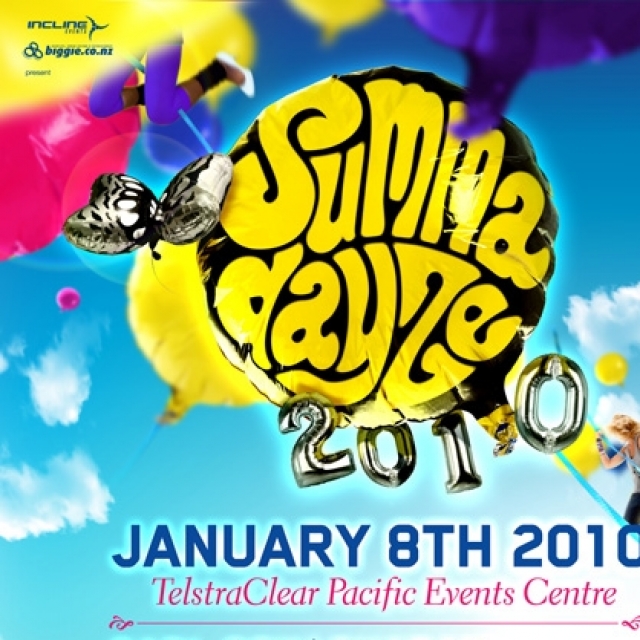 SUMMADAYZE 2010 Festival flyer