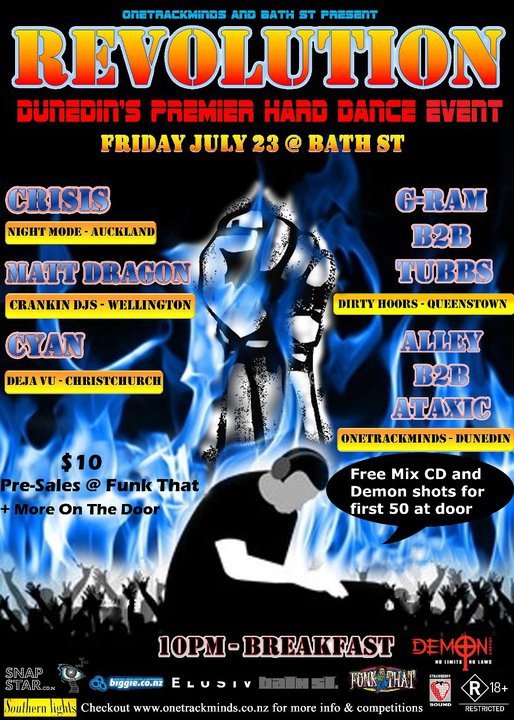 Revolution flyer