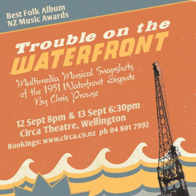 Trouble on the Waterfront flyer