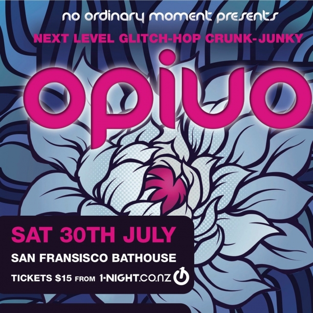 Opiuo - San Fran Bathhouse flyer