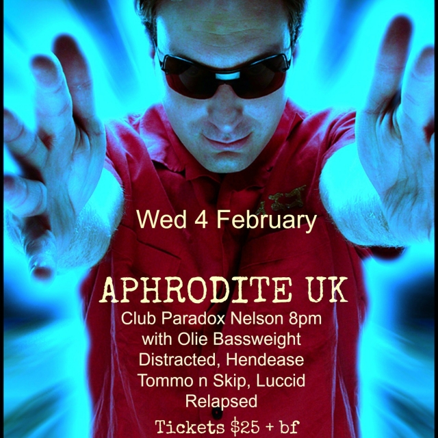 DJ Aphrodite UK junglist returns to the Phat flyer